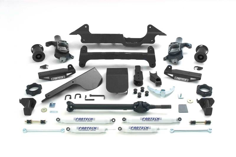 Fabtech — 6" PERF SYS W/PERF SHKS 03-05 HUMMER H2 SUV/SUT 4WD W/RR AIR BAGS
Performance Lift System w/Shocks
