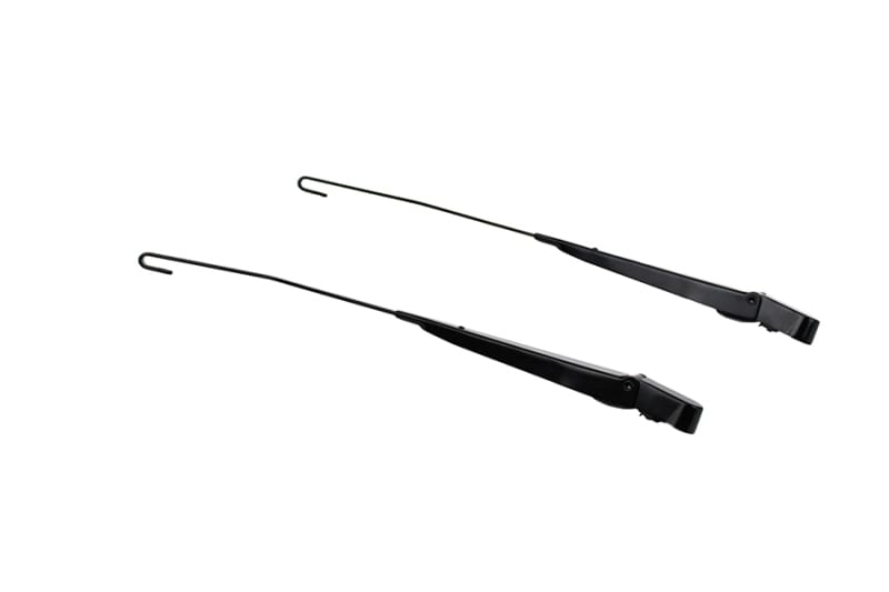 Kentrol — Kentrol 97-06 Jeep Wrangler TJ Windshield Wiper Arms Pair - Powdercoat Black
