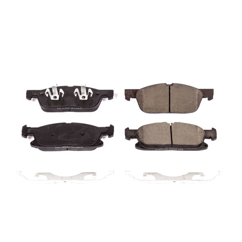 PowerStop — PowerStop - Z17 Low-Dust Ceramic Brake Pads with Hardware