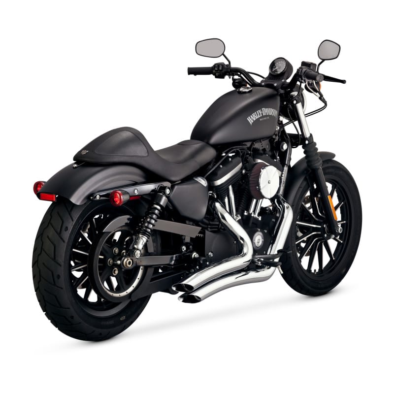 Vance and Hines — Vance & Hines HD Sportster 14-22 Big Radius 2-2 Chrome PCX Full System Exhaust