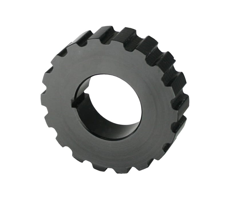 Moroso — Moroso Crankshaft Pulley - Gilmer Style - 3/8in Pitch x 1/2in Wide - 18 Tooth