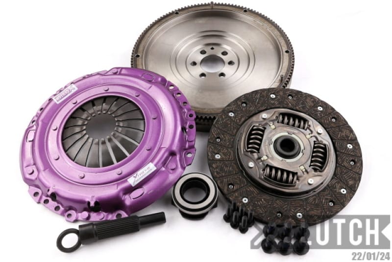 XCLUTCH — Clutch Kit Inc Flywheel: Stage 1  Single Sprung Organic Clutch Disc