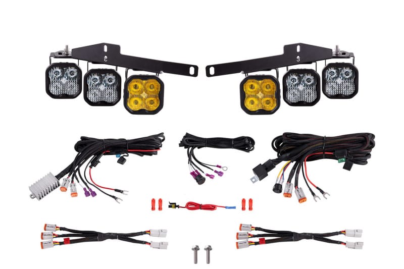 Diode Dynamics — Pod light featuring advanced TIR optics for high efficiency and focus.