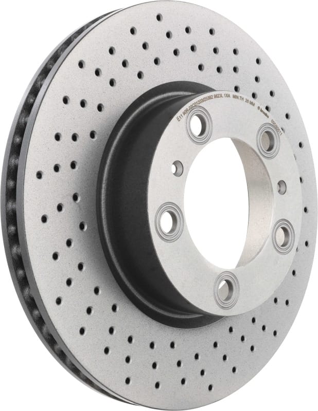 Brembo OE — Premium UV Coated Rear Brake Rotor
