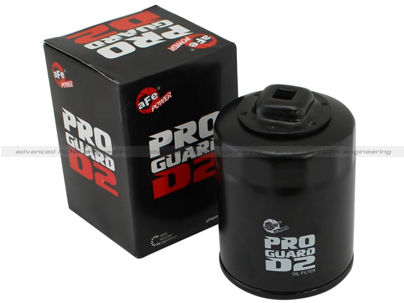 aFe — Pro-GUARD D2 Oil Filter; Nissan Trucks 99-13; Honda Cars 01-13
PROGUARD Oil Filter