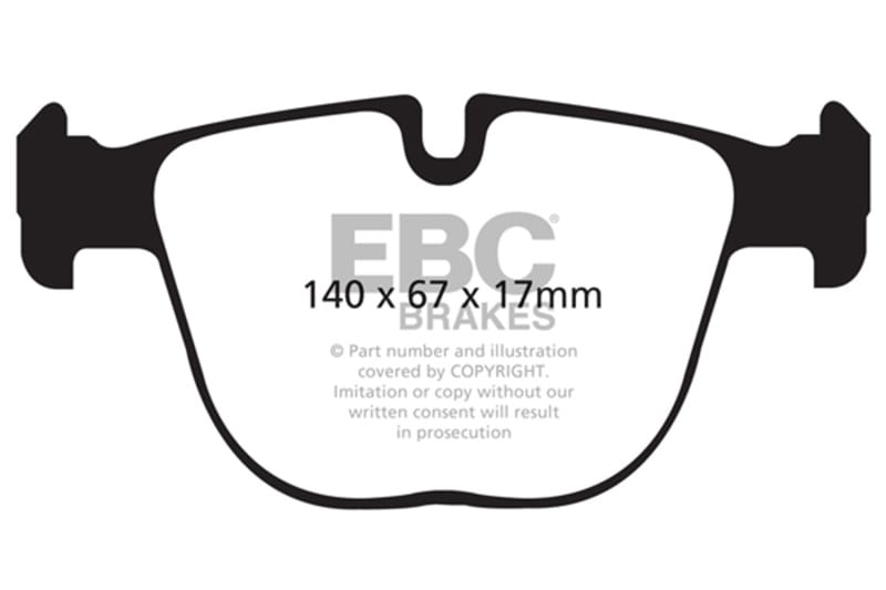 EBC — Redstuff Ceramic Low Dust Brake Pads