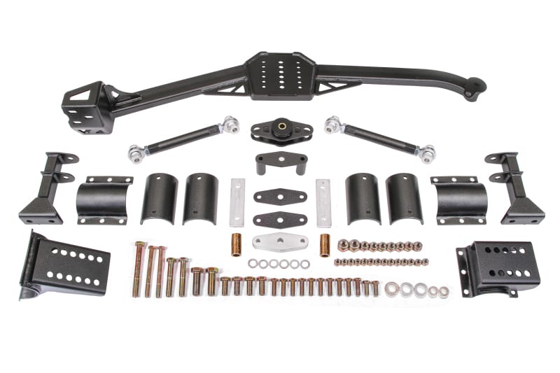 BMR Suspension — Watts Link, Body Mount, Rod Ends, Adjustable Axle Clamps
