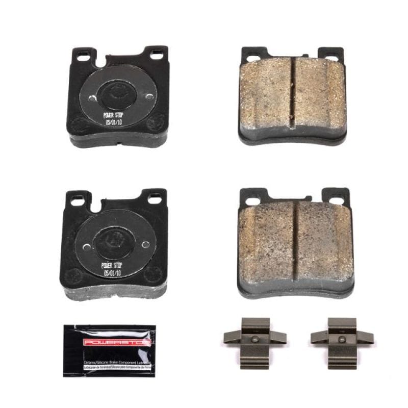 PowerStop — PowerStop - Z23 Daily Driver Carbon-Fiber Ceramic Brake Pads with Hardware Kit