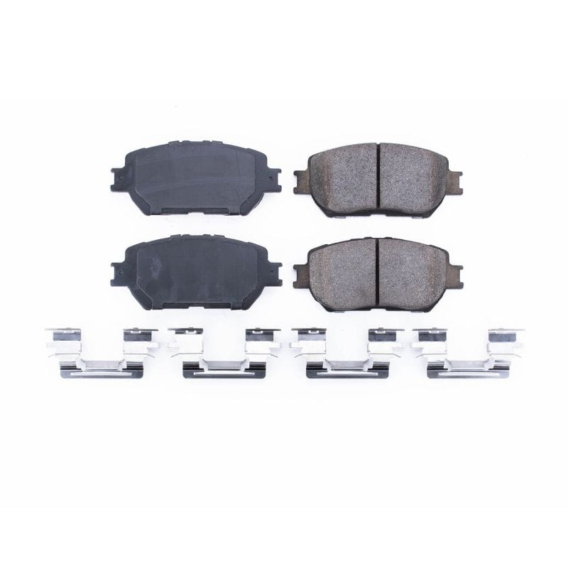 PowerStop — PowerStop - Z17 Low-Dust Ceramic Brake Pads with Hardware