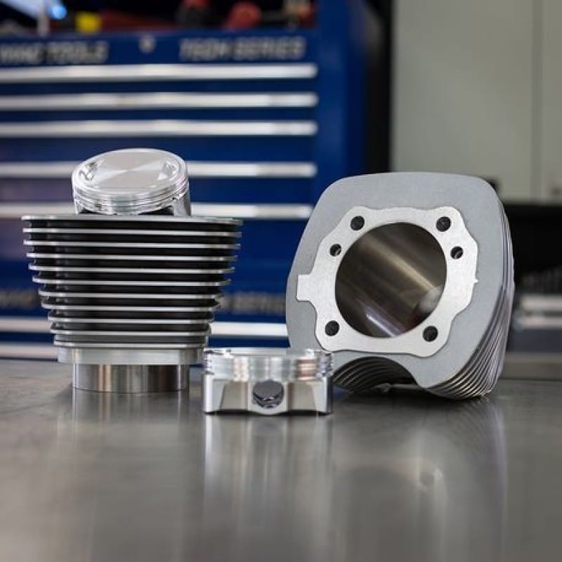S&S Cycle — S&S Cycle 99-06 BT Models 100in Sidewinder Big Bore Kit - Silver