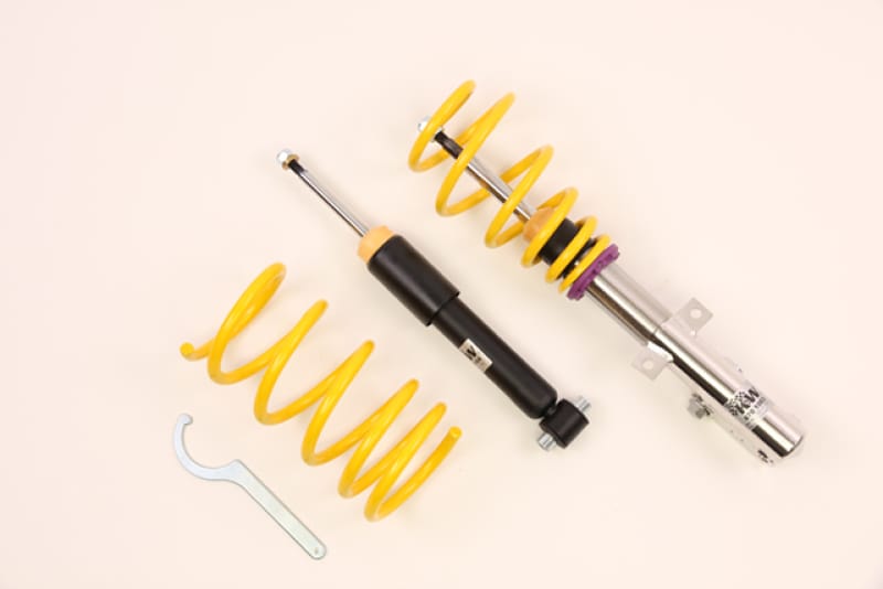 KW — Height adjustable stainless steel coilover system with pre-configured damping
KW COILOVER KIT V1 - 10267007
