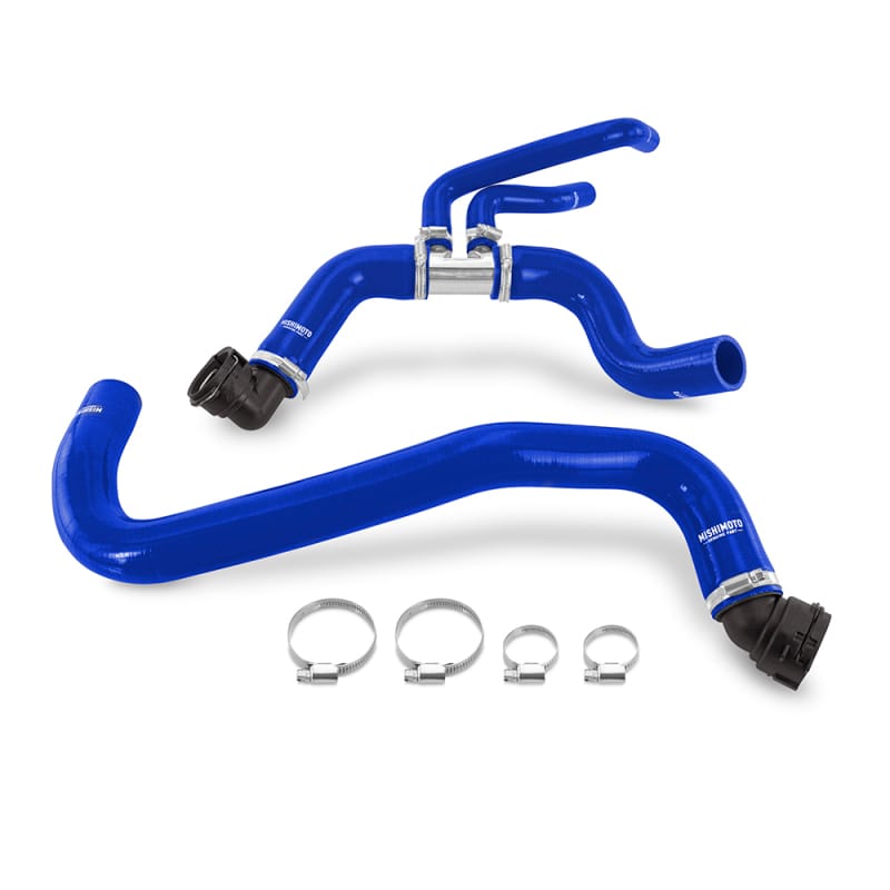 Mishimoto — Silicone Radiator Hose Kit, Blue, fits Ford F-150 5.0L V8 2011-2014