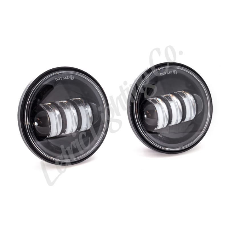 Letric Lighting — Letric Lighting 4.5in Led Passing Lamps Blk