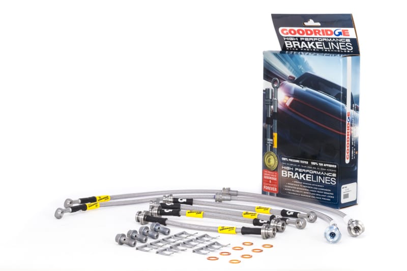 Goodridge — G-STOP SS Braided Brake Line Kit