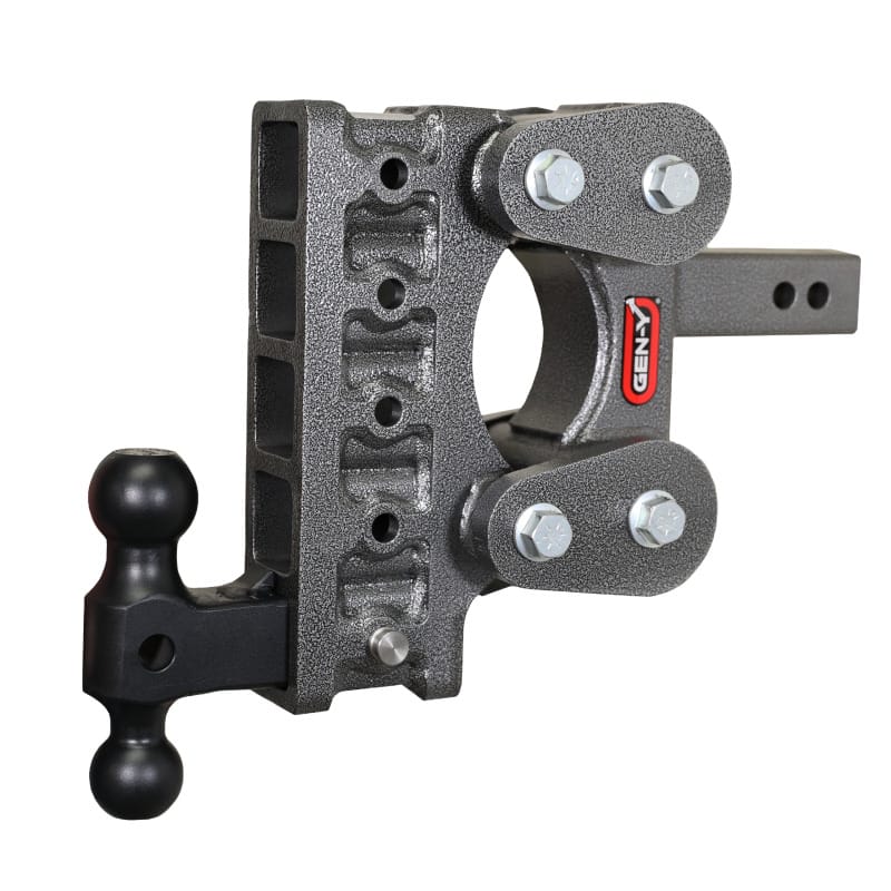 GEN-Y Hitch — Gen-Y The Boss Torsion-Flex 2in Shank 7.5in Drop 1.7K TW 16K Hitch w/GH-051 Dual-Ball
Drop Hitch