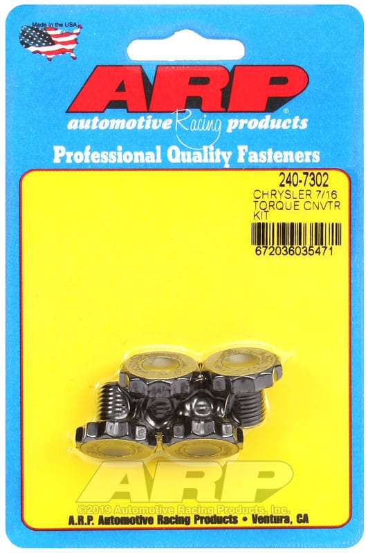 ARP — ARP Chrysler Torqueflite 727 / 904 w/ Aftermarket Converter Torque Converter Bolt Kit
