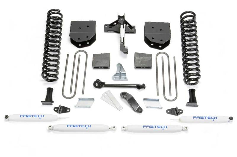 Fabtech — 6" BASIC SYS W/PERF SHKS 2011-13 FORD F450/550 4WD 10 LUG
Basic Lift System w/Shocks
