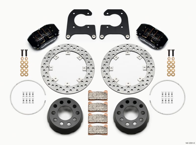 Wilwood — KIT,DRAG REAR,LAMB/MW,DPL,.68 STUD,2.81 OFFSET,DYNAMIC,SA DRILLED