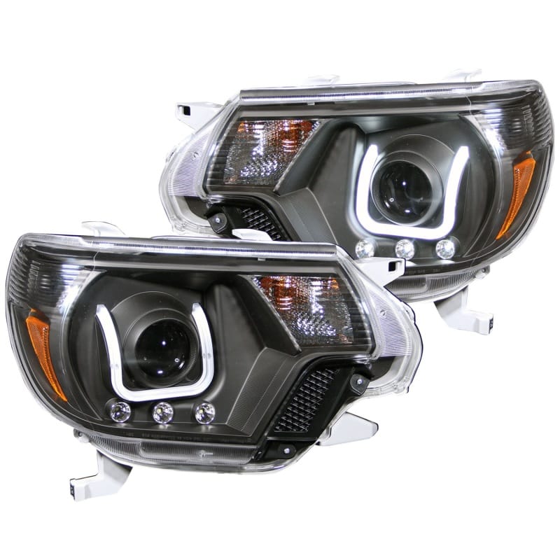 ANZO — ANZO 2012-2015 Toyota Tacoma Projector Headlights w/ U-Bar Black
Head Light Set
HdLtSet