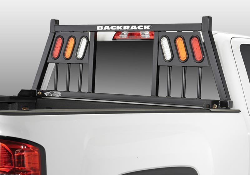 BackRack — THREE LIGHT 17-24 F250/350/450 (Alnm Body)/99-16 F250/350/450; Excludes Lights