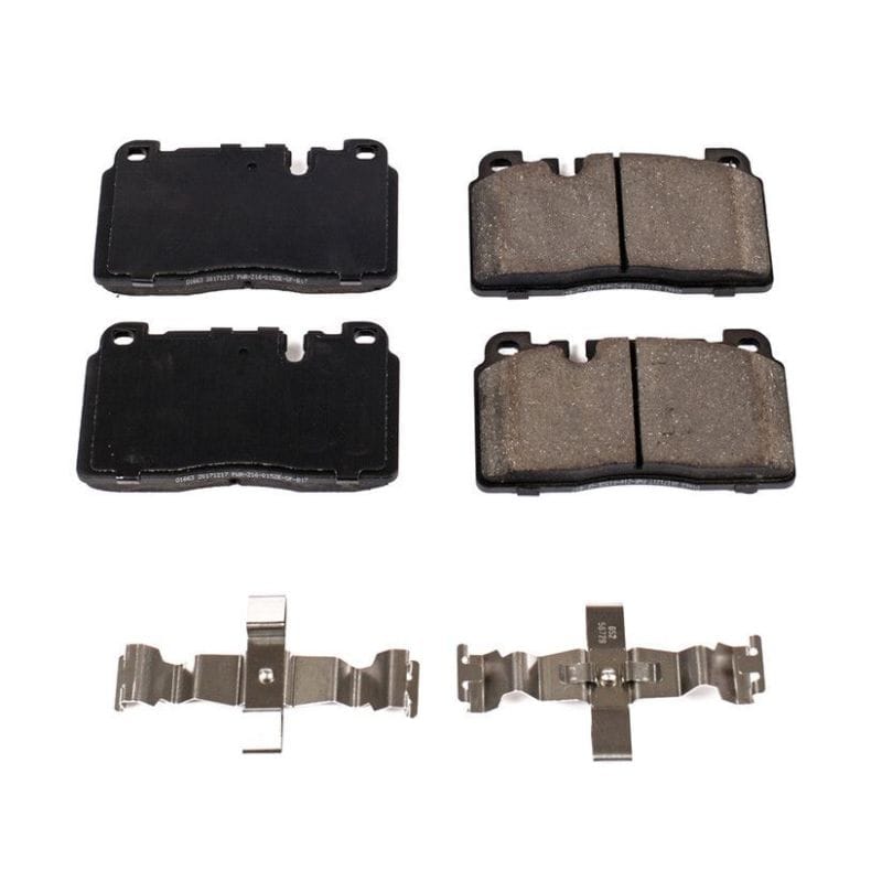 PowerStop — PowerStop - Z17 Low-Dust Ceramic Brake Pads with Hardware