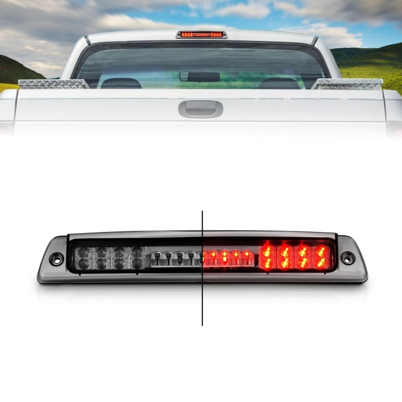 ANZO — ANZO 1994-2001 Dodge Ram 1500 LED 3rd Brake Light Smoke
3rdBrkLghtAssy