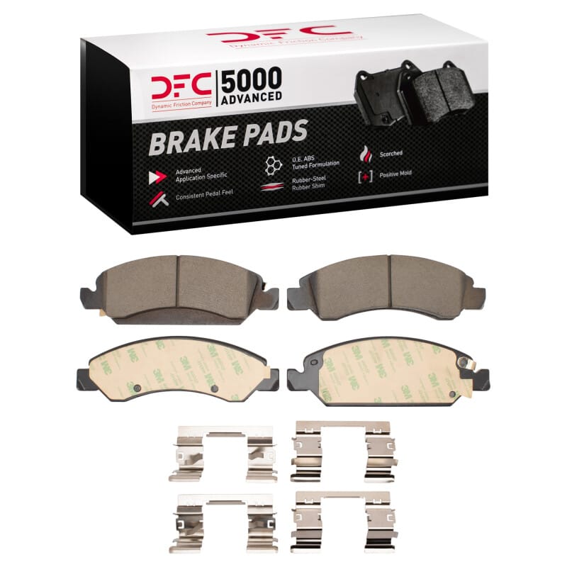DFC — DFC 5000 Advanced Pads - Ceramic and Hardware Kit