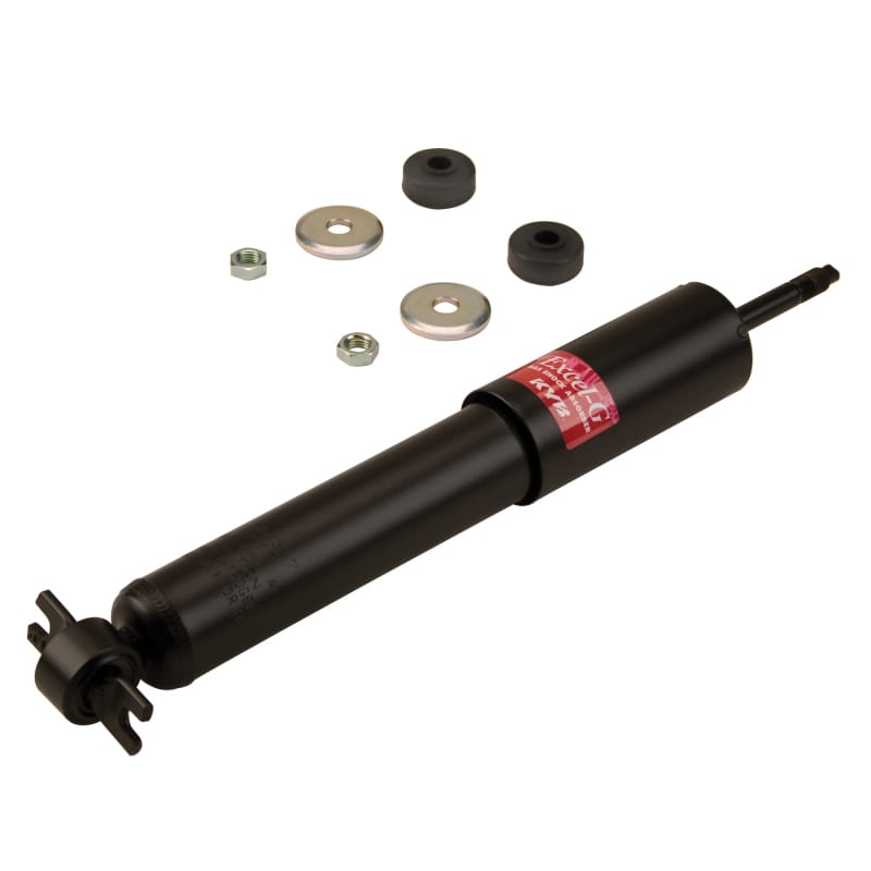 KYB — Ride Comfort may be important, but restoring a vehicles Ride Control, stability, stopping, lane change responsiveness and handling is critical. KYB Excel-G Shocks and Struts are designed for the most important performance purpose: Restoring the vehicles original capabilities. KYB is a world leading supplier of shocks and struts to new vehicle manufacturers and the Excel-G is made on the very same KYB OE assembly lines, uses the same OE quality components and is calibrated to restore original, de
Gas Shock