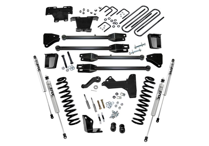 Superlift — 6" Lift Kit w/ FOX Shocks - 05-07 F250/350 4WD Diesel w/ 4-Link Arms
6in. Lift Kit w/FOX Shocks-05-07 F250/350 4WD Diesel w/4-Link Arms