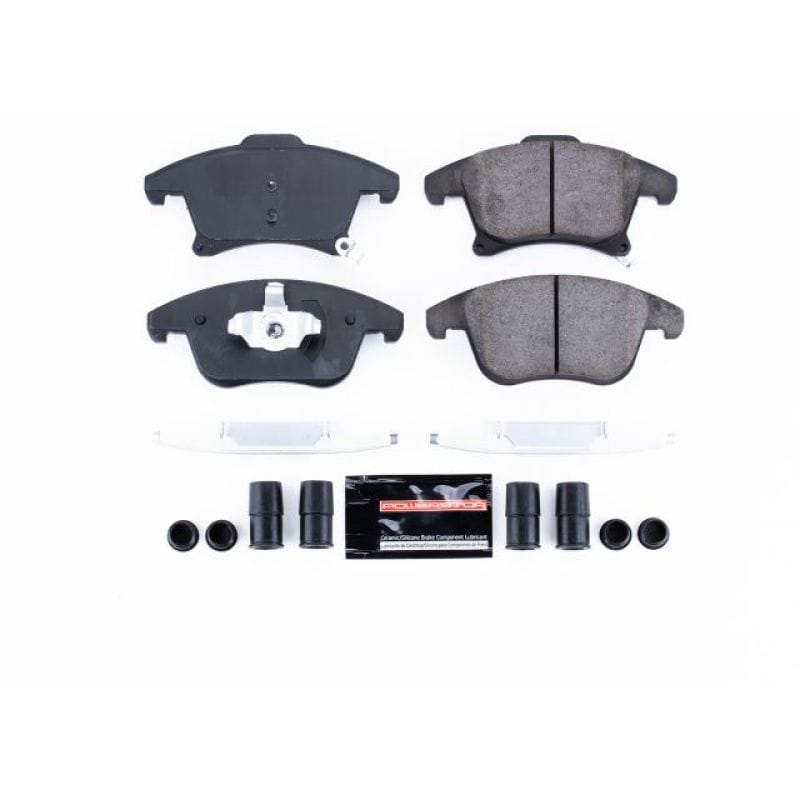 PowerStop — PowerStop - Z23 Daily Driver Carbon-Fiber Ceramic Brake Pads with Hardware Kit