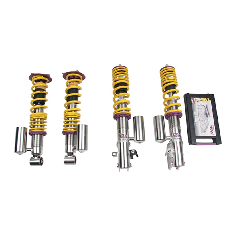 KW — Height Adjustable Coilovers with Independent Compression and Rebound Technology
KW COILOVER KIT V3 - 35245018