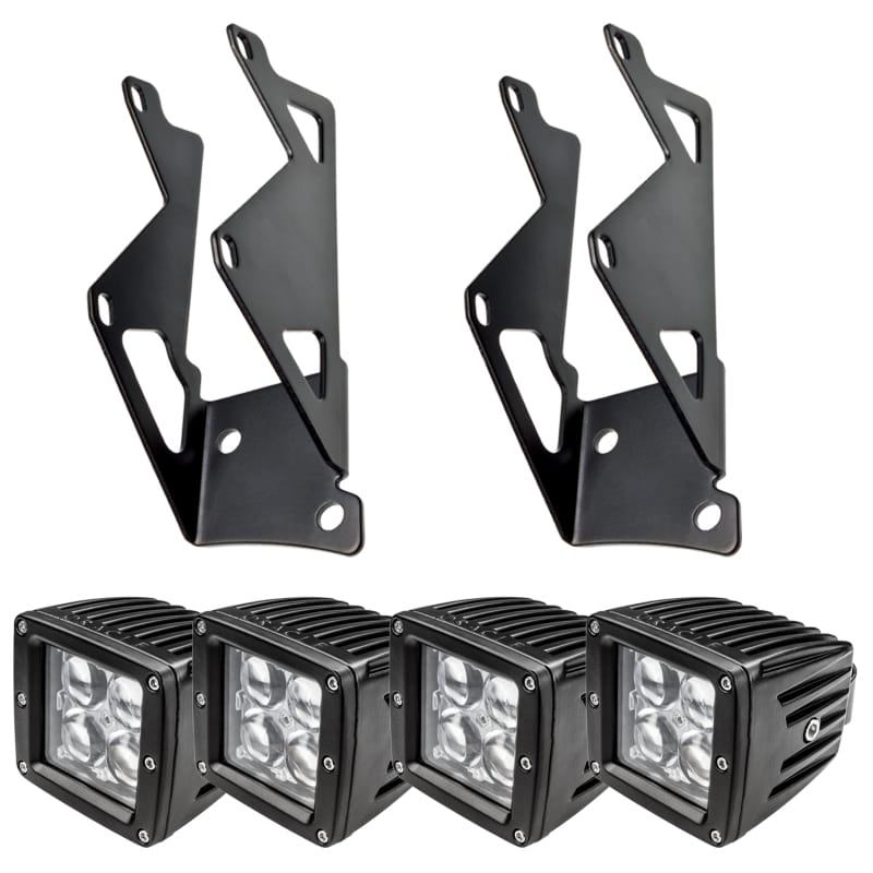 ORACLE Lighting — Dual Mounting Pillar Brackets w/ Lights Combo