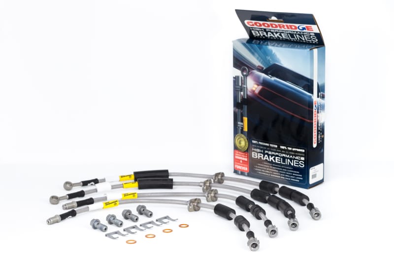 Goodridge — G-STOP SS Braided Brake Line Kit