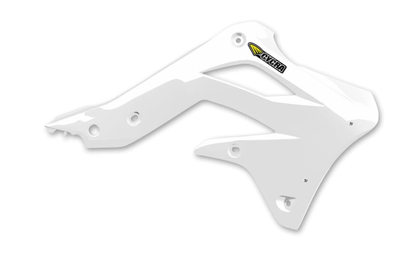 Cycra — Cycra 12-15 Kawasaki KX450F Radiator Shroud - White
