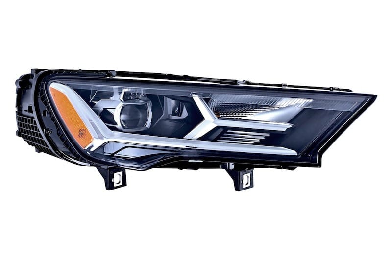 Hella — Hella 2020-2022 Audi Q7 Halogen Headlight Assembly