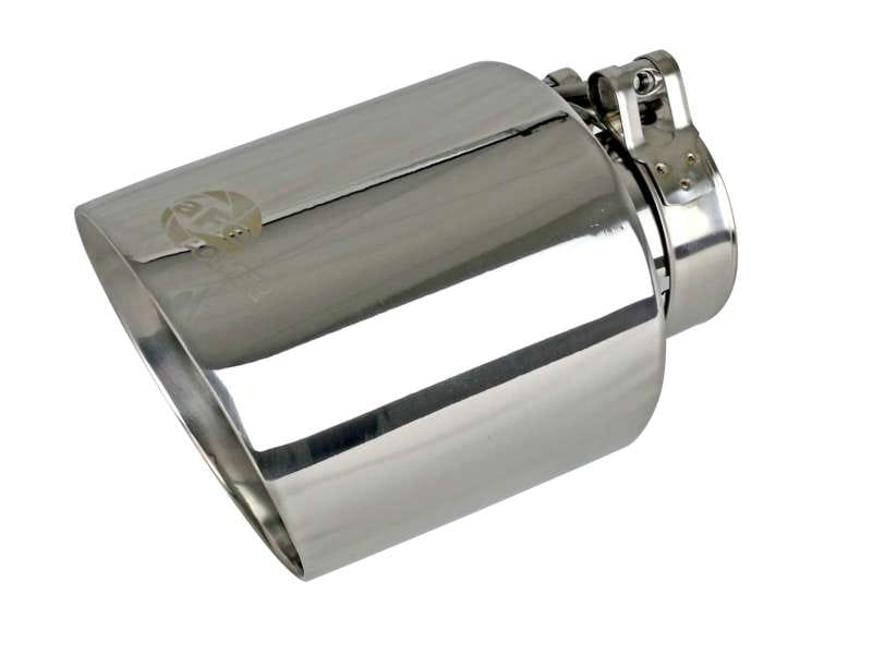 aFe — MACH Force-Xp 304 Stainless Steel Clamp-on Exhaust Tip Polished
