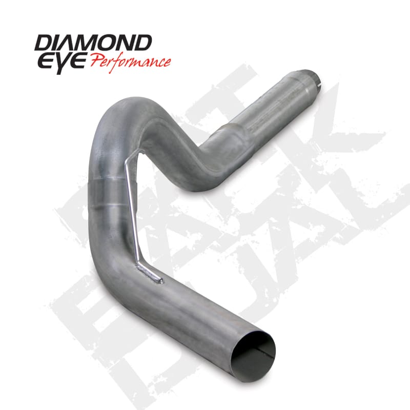 Diamond Eye Performance — 6.7L Cummins; 4in. 409 STAINLESS STEEL Diesel Particulate Back Single Exhaust