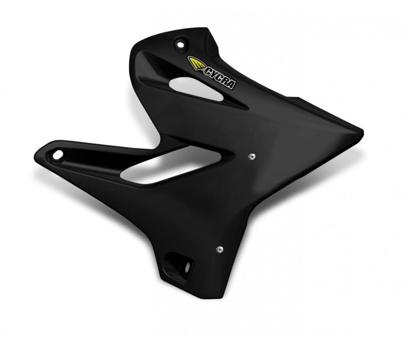 Cycra — Cycra 05-21 Yamaha YZ125 Powerflow Radiator Shrouds - Black