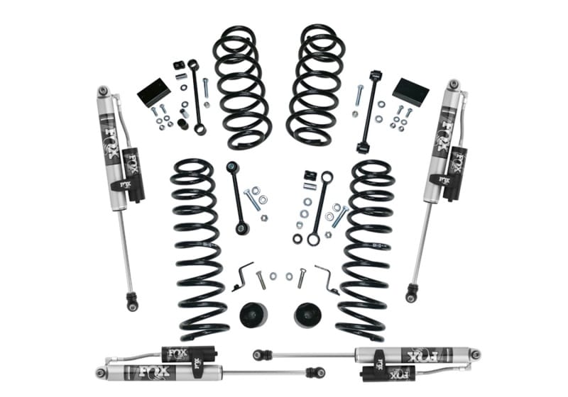Superlift — 2.5" Dual Rate Coil Lift Kit w/ Fox 2.0 Res Shocks - 18-25 Wrangler JLU 4WD-4Dr
2.5in. Dual Rate Coil Lift Kit w/Fox 2.0 Res Shocks-18-25 Wrangler JLU 4WD-4Dr