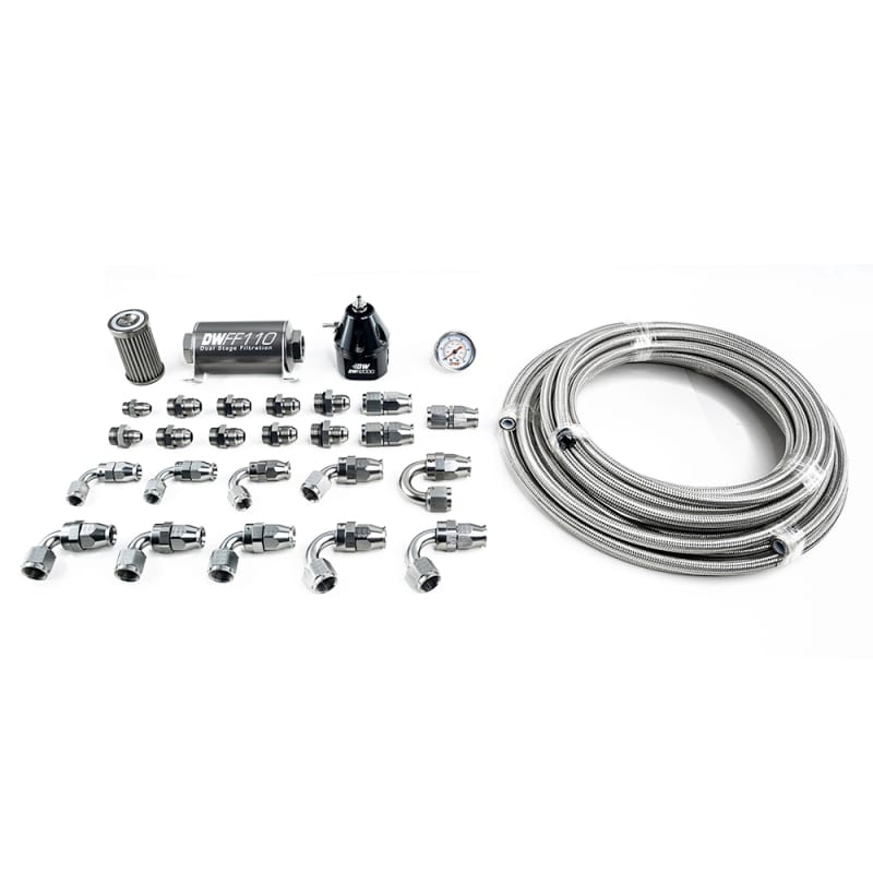 DeatschWerks — X2 Series Pump Module -8AN PTFE Plumbing Kit