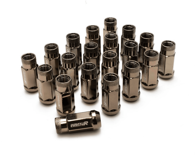 Wheel Mate — Wheel Mate WM14R 14x1.50 Lug Nuts Titanium Chrome 20 PCS