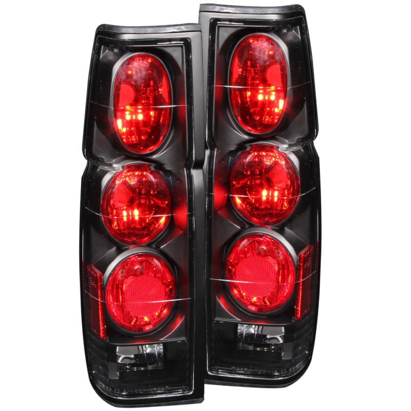 ANZO — ANZO 1986-1997 Nissan Hardbody Taillights Black
TailLightSet