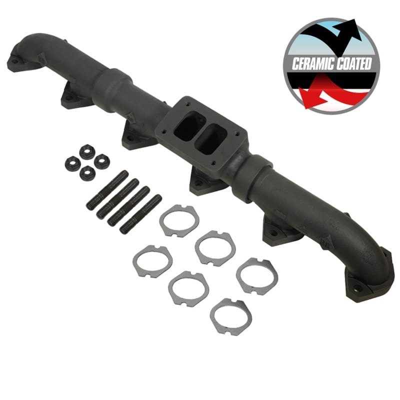 BD Diesel — CAT T6 CERAMIC COATED EXHAUST MANIFOLD/CAT 3406E 93-98/C15 NON-ACERT 99-03
Exhaust Manifold