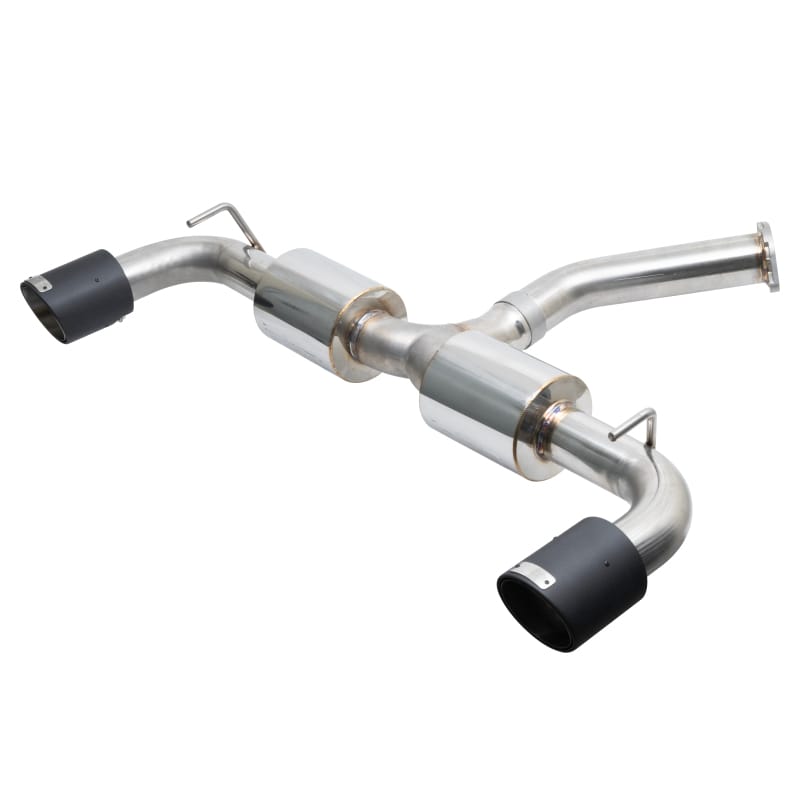 Injen — Injen Technology Stainless Steel Axle-Back Exhaust System w/ Carbon Fiber Tips
