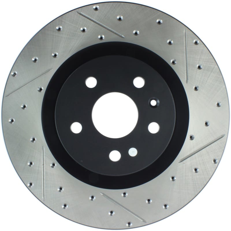Stoptech — StopTech Sport Drilled & Slotted Brake Rotor; Front Left
StopTech Sport Drilled/Slotted Brake Rotor; Front Left