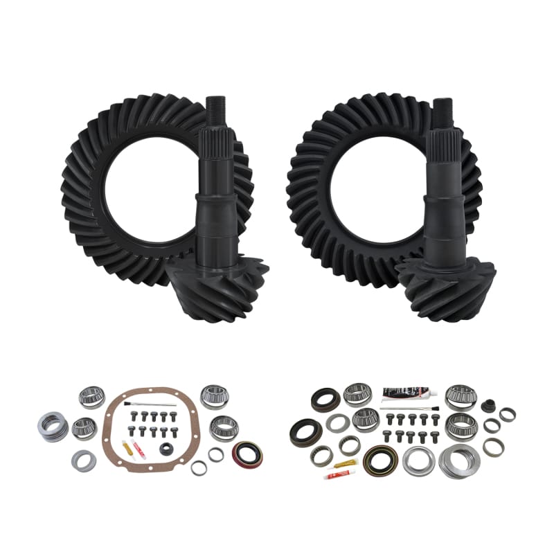 Yukon Gear & Axle — Yukon Complete Gear/Kit Package for 2000-2008 F150 with 8.8in. Rear; 3:73 Gear
Yukon Complete Gear & Kit Package for 2000-2008 F150 with 8.8" Rear, 3:73 Gear