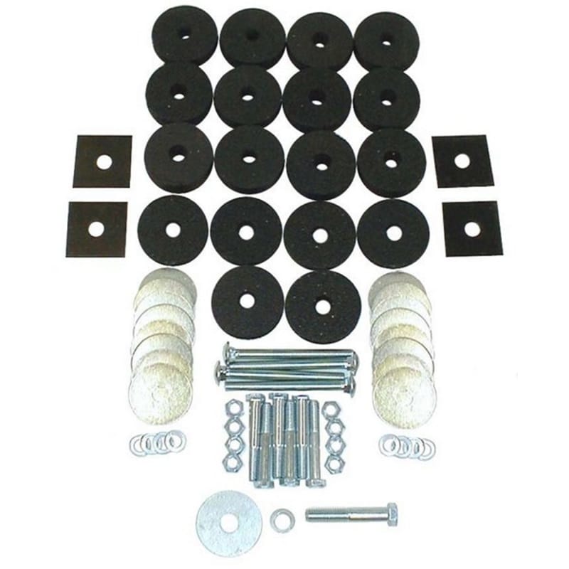 OMIX — Body Tub Mounting Kit
