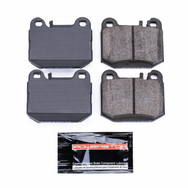 PowerStop — PowerStop - Z23 Daily Driver Carbon-Fiber Ceramic Brake Pads with Hardware Kit