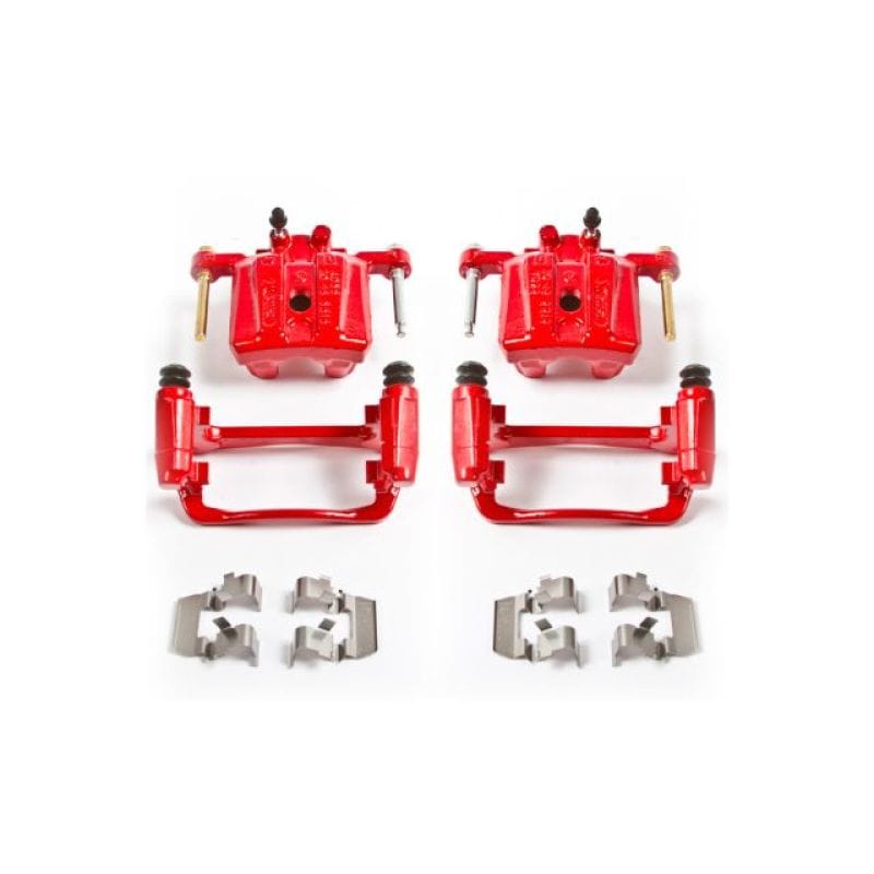PowerStop — Red Powder Coated Calipers