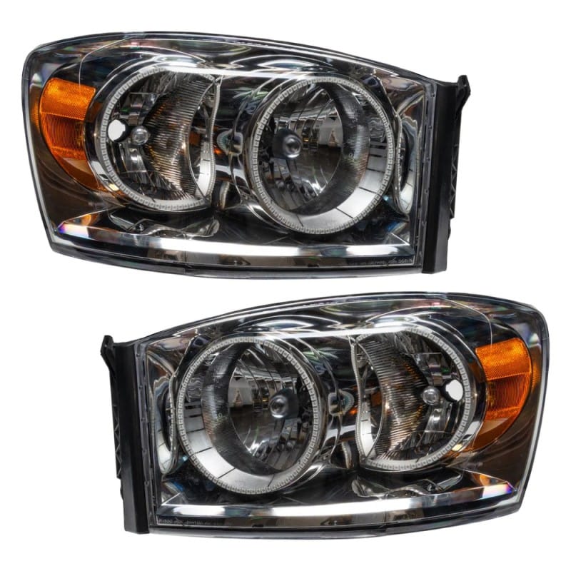 ORACLE Lighting — 2007-2008 Dodge Ram Pre-Assembled LED Halo Headlights